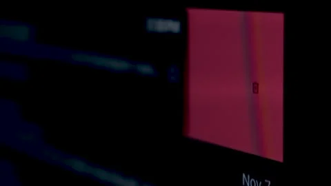 Delete a message or email On the touch screen, click the trash can icon. Stock Footage 321947638