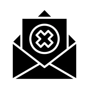 Delete Vector Icon Design Illustration Stock Illustration