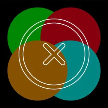 Delete vector icon Stock Illustration