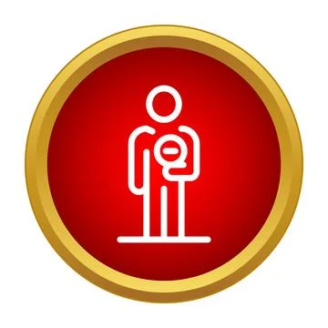 Deleting user account profile from a system Stock Illustration