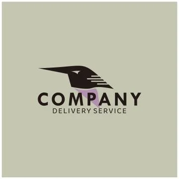 Delevery logos Stock Illustration