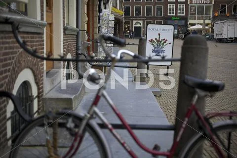 Delft Blue Shop Stock Photos