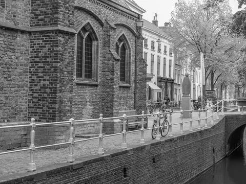 Delft in the netherlands Stock Photos