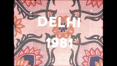 Delhi 1981 Stock Footage 276292392