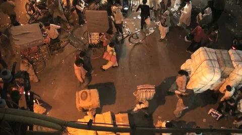 Delhi-From Above Stock Footage 8664827