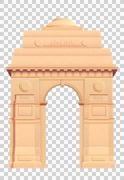 Delhi Gate-solo Stock Illustration