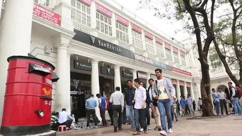 Delhi multiple shots, India, Slowmo Stock Footage 240729104