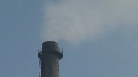 Delhi smokestack s Vídeos de archivo 24673705