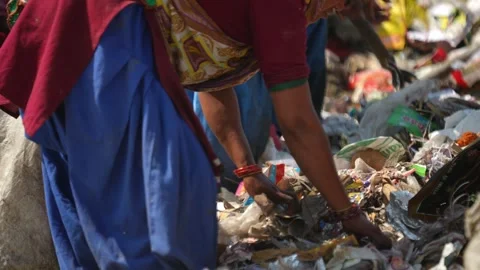 Delhi's Land fill 動画素材 248056162