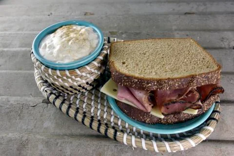 Deli Roast Beef Sandwich Stock Photos