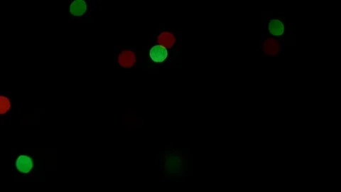 Deliberately blurred Christmas  Stock Footage 82497558