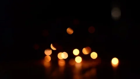 Deliberately blurred  lights  Stock Footage 82380703