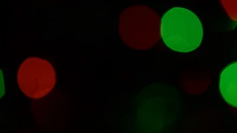 Deliberately blurred  lights  Stock Footage 82380828