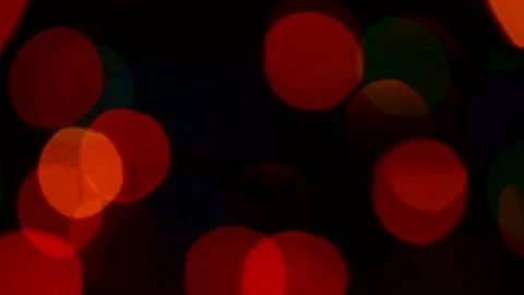 Deliberately blurred  lights  Stock Footage 82380880