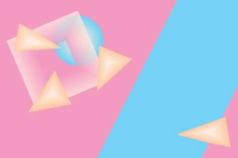 Delicate abstraction Stock Illustration