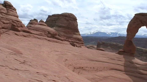 Delicate Arch 3 Stock Footage 645861