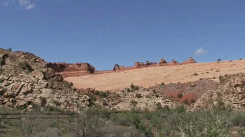 Delicate Arch 7 Stock Footage 646022