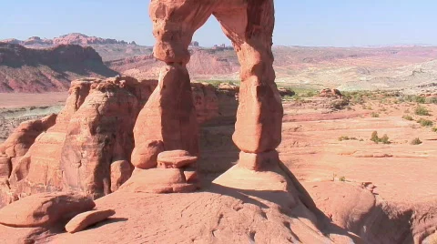 Delicate Arch, Arches NP Stock Footage 306437