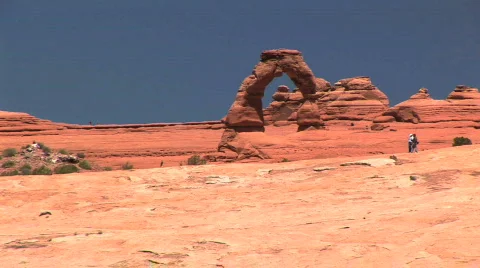 Delicate Arch Stock Footage 203277