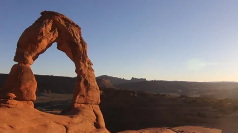 Delicate Arch Stock Footage 30370463