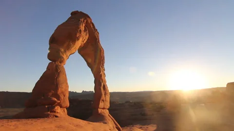 Delicate Arch Stock Footage 30370520