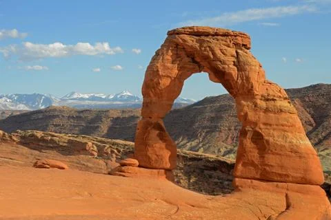 Delicate Arch. Stock Photos