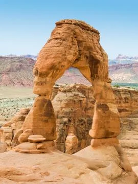 The Delicate Arch Stock Photos
