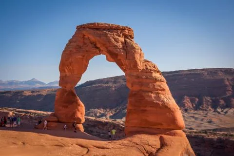 Delicate Arch Foto stock