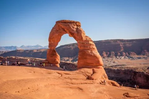 Delicate Arch Stock-Fotos