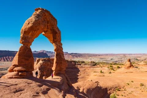 Delicate Arch Foto stock