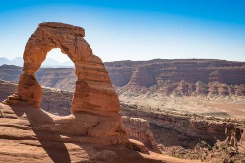 Delicate Arch Foto stock