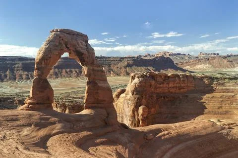 Delicate Arch View Stock-Fotos
