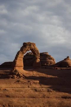 Delicate Arche view Stock Photos