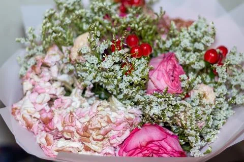 Delicate blossoms create an enchanting composition perfect for expressing love Фото