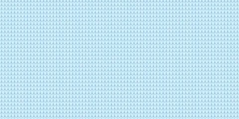 Delicate blue knitted texture background Illustrazione stock