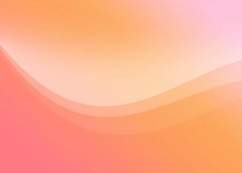Delicate Blurred Orange Gradient Background Stock Illustration