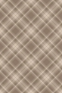 Delicate check plaid background, colour textile fabric tartan. Presentation.. Stock Illustration