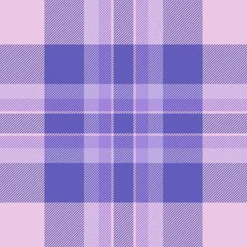 Delicate check seamless fabric, retail plaid textile background. Traditiona.. Stock Illustration
