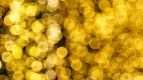 Delicate of circle gold bokeh light. Stock Footage 59864106