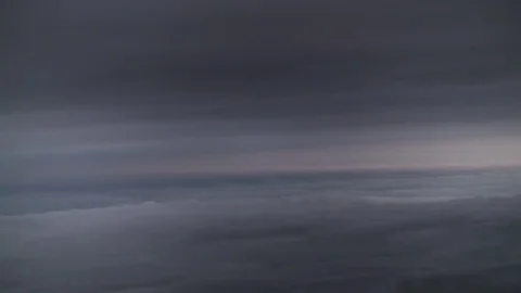 Delicate Colours Of Evening Sky And Clouds Stock-Footage 83766628
