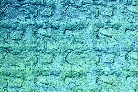 Delicate emerald rough structured background for decor, text and advertising Stock Photos