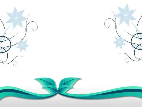 Delicate floral background means spring season wallpaper. Stock Illustration