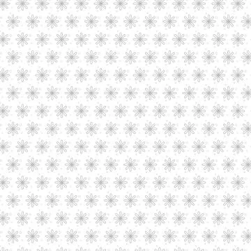 Delicate Floral Pattern in Monochrome Stock Illustration