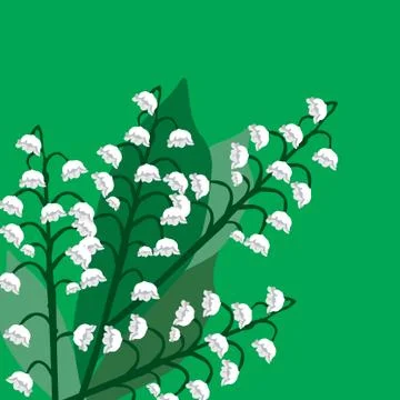 Delicate flower Stock Illustration