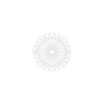 Delicate gray mandala geometric pattern with subtle details with offers a d.. Stock Illustration