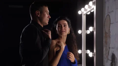 Delicate Instances Uncover Authentic Romantic Chemistry During Practice Sessions Video stock 329276180