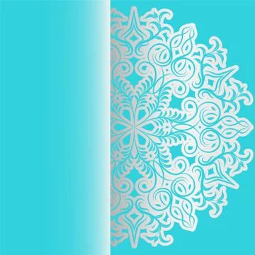 Delicate invitation card Illustrazione stock