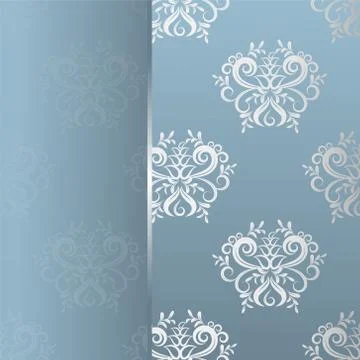 Delicate invitation card Stock Illustration