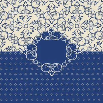 Delicate invitation card Stock Illustration