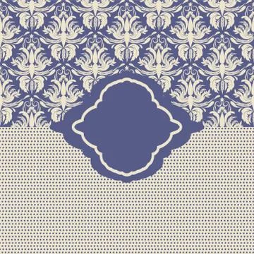 Delicate invitation card Stock Illustration